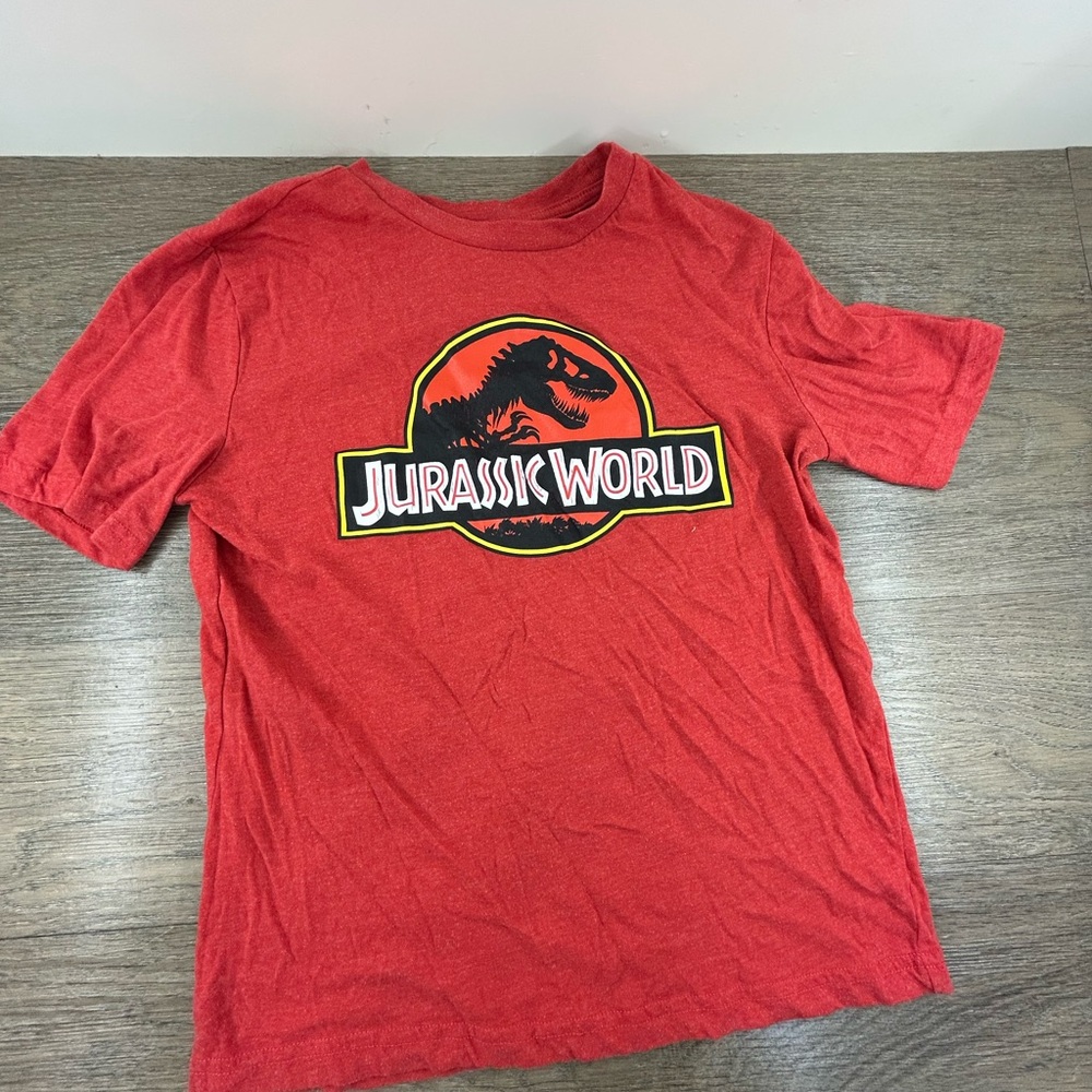Red Jurassic World T-Shirt